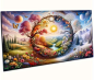 Preview: Diamond Painting Vier-Jahreszeiten-Landschaft